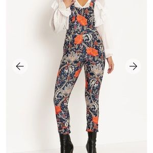 BlackMilk Morris Blue And Orange Overalls - Limited